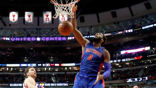 Drummond, Pistons survive four overtimes to top Bulls