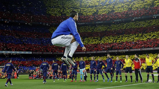 We know he can jump, but can Ronaldo really dunk a basketball?
