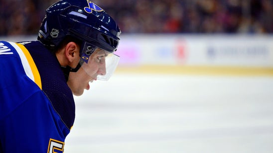 Upper-body injury lands Blues' Perron on IR