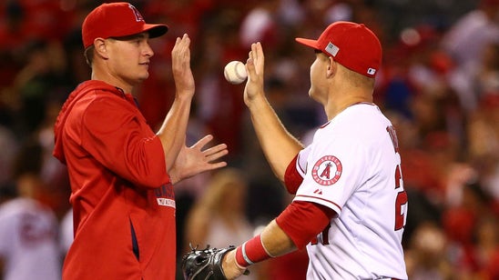 Mike Trout makes teammate Garrett Richards an April fool in epic prank