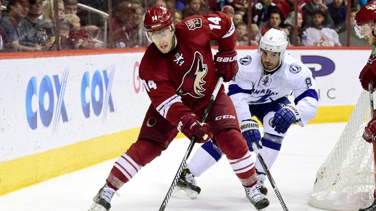 Coyotes' Vitale hopes position switch helps him find his game
