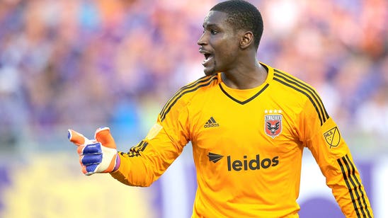 DC United goalkeeper Bill Hamid out up to over a month