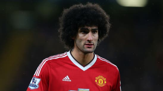United's Fellaini escapes UEFA action over alleged elbow
