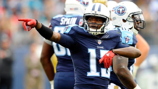 Titans WR Wright returns to practice, ready to return against Houston