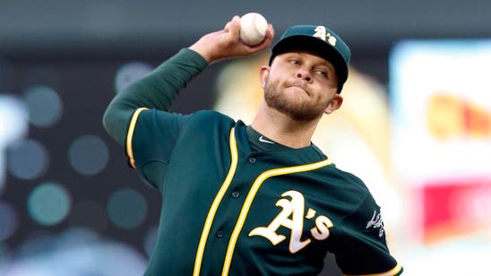 Report: A's Jesse Hahn to have MRI for elbow tightness