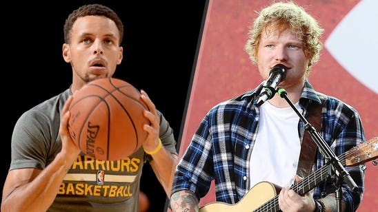 WATCH: Stephen Curry jams out in his car to Ed Sheeran tune
