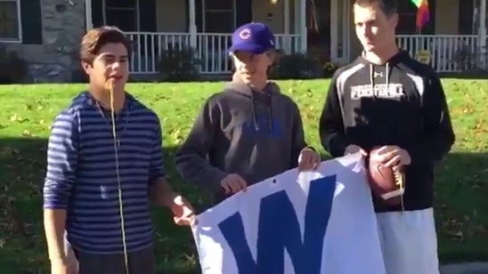 Kid loses World Series bet, allows Cubs fans to yank his tooth out with a string