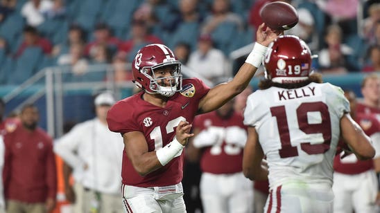 Tua Tagovailoa throws 4 TDs to lead Alabama past Oklahoma in Orange Bowl