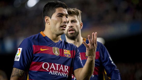 Suarez involved in tunnel bust-up with Espanyol players