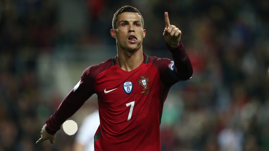 Watch Cristiano Ronaldo's crushing volley to move up Europe's all-time scorer list