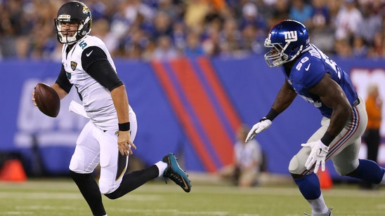 Blake Bortles impresses again as Jaguars struggle to score in loss to Giants