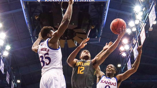 Jayhawks' 28-game home winning streak ends with 67-55 loss to Baylor