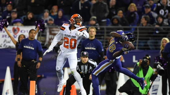 Baltimore Ravens: Breshad Perriman makes first TD catch