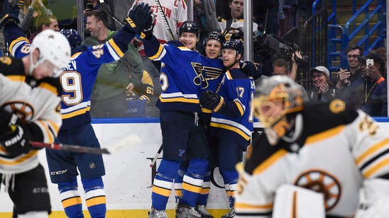 Blues earn third straight overtime victory, 2-1 over Bruins