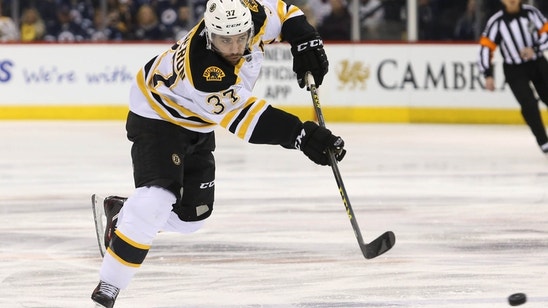 Boston Bruins: Patrice Bergeron Returns To The Ice