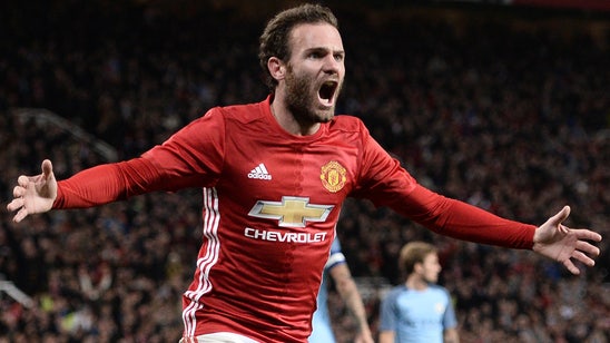 Watch: Juan Mata scores Manchester United's League Cup winner over rival City