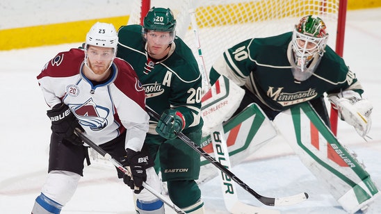 With Dubnyk hurt, relief goalie completes shutout for Wild against Avs