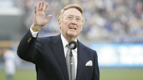 Kershaw, Dodgers players attend City Council vote on Vin Scully Ave.