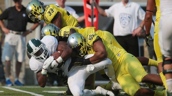 Oregon will be underdog for 1st time in 46 games, when Ducks play Spartans