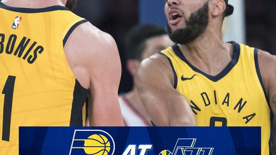 Short-handed Pacers visit Jazz looking to end two-game skid