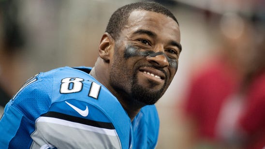 WATCH: Calvin Johnson featured in Detroit Pistons' #TheLongestOop