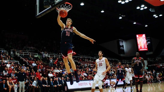 7-footers Ristic, Markannen lead No. 18 Wildcats rout of Stanford