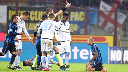 Inter midfielder Melo banned for three games for head kick