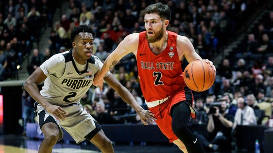 Edwards' big night lifts No. 24 Purdue over Ball State 84-75