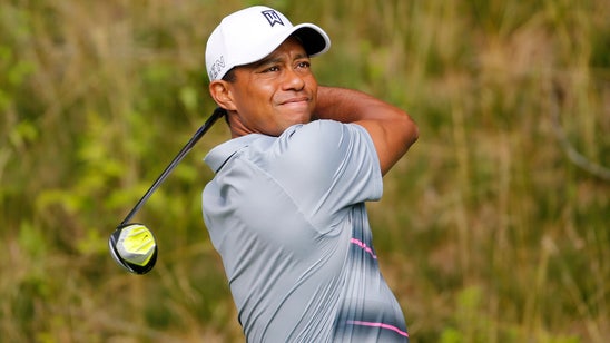 Tiger fires a 9-hole 32 ... but we're talking about practice