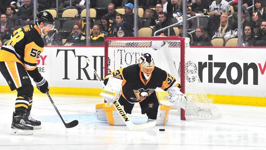 Penguins' Zatkoff credits 'run support' after making career-high 50 saves