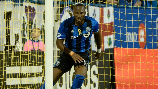 Didier Drogba returns to Montreal training, immediately hits trick shot