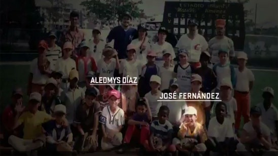 Aledmys Diaz, childhood friend of Jose Fernandez, hits grand slam after tribute