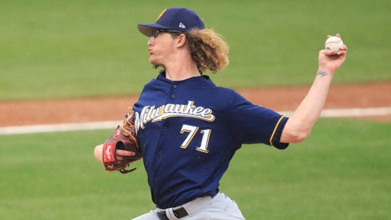 Brewers shut out Rangers, Brinson has 3 hits