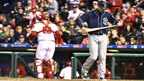 Padres' offensive struggles continue, lose to Phillies 2-1