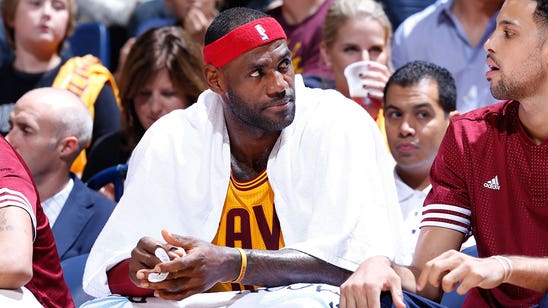 LeBron still limited in practice with back issue; team being 'cautious'