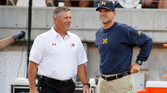 Utah pokes fun at Harbaugh with '#BLACKisthenewKHAKI' tweet