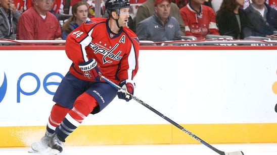 Brooks Orpik practices with Capitals for first time since December