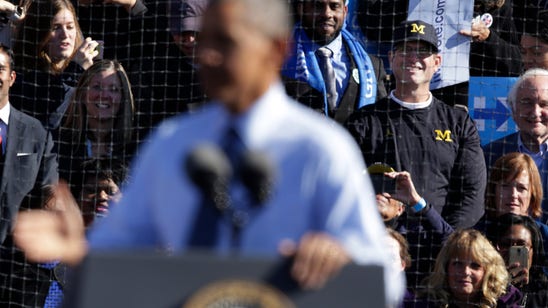 Jim Harbaugh plans to invite the Obamas to be honorary Michigan captains in 2017