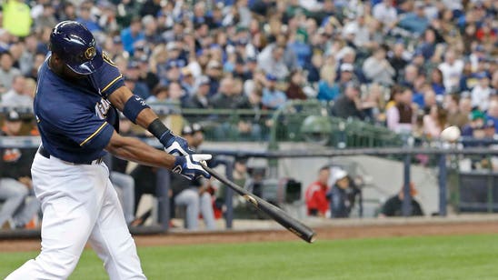 Brewers blossoming at Miller Park in May