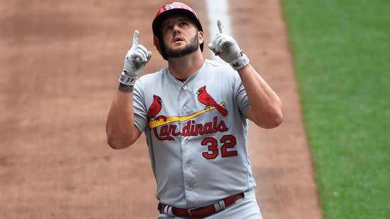 Cardinals end first half on good note, beat Brewers 5-1