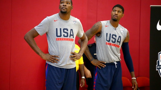 Kevin Durant, Paul George believe that more close games are in Team USA's future