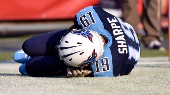 Titans rookie Tajae Sharpe flagged for pretending to sleep after his first career TD