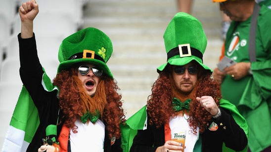 Awesome Irish fans sing lullabies to French baby on a train