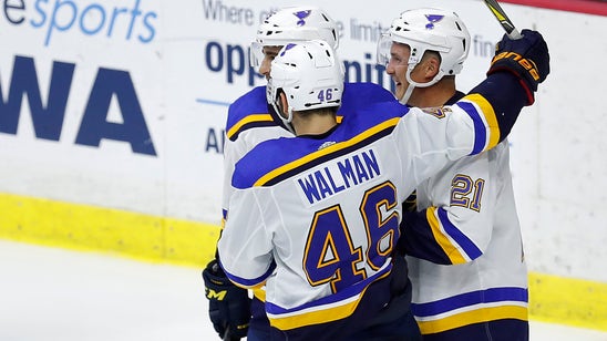 Bozak's two late goals lift Blues to 3-2 preseason win over Wild