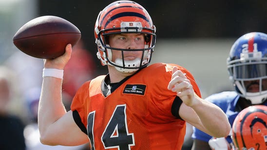 Bengals offense clicks in second practice with Giants