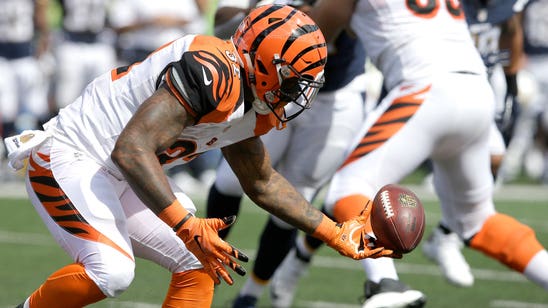 Bengals' Jeremy Hill benched after two fumbles