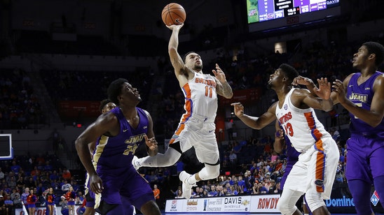 Bouncing back: Florida shows up in crunch time to beat James Madison