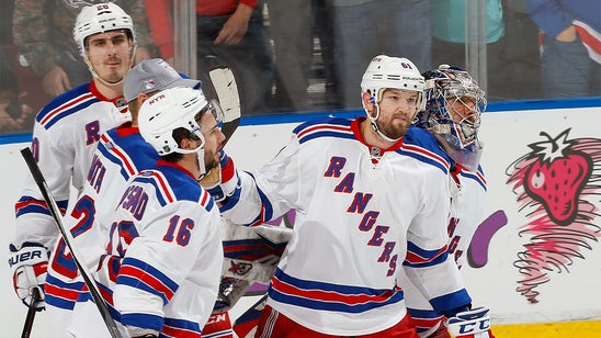 Nash completes hat trick in OT to lift Rangers past Panthers