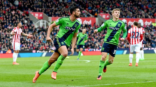 Southampton win at Stoke on the back of Pelle double