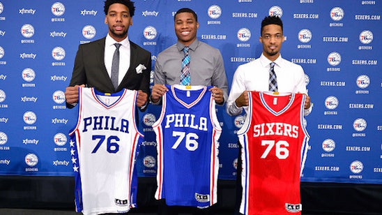 Did Jahlil Okafor disrespect 76ers jersey in news conference?